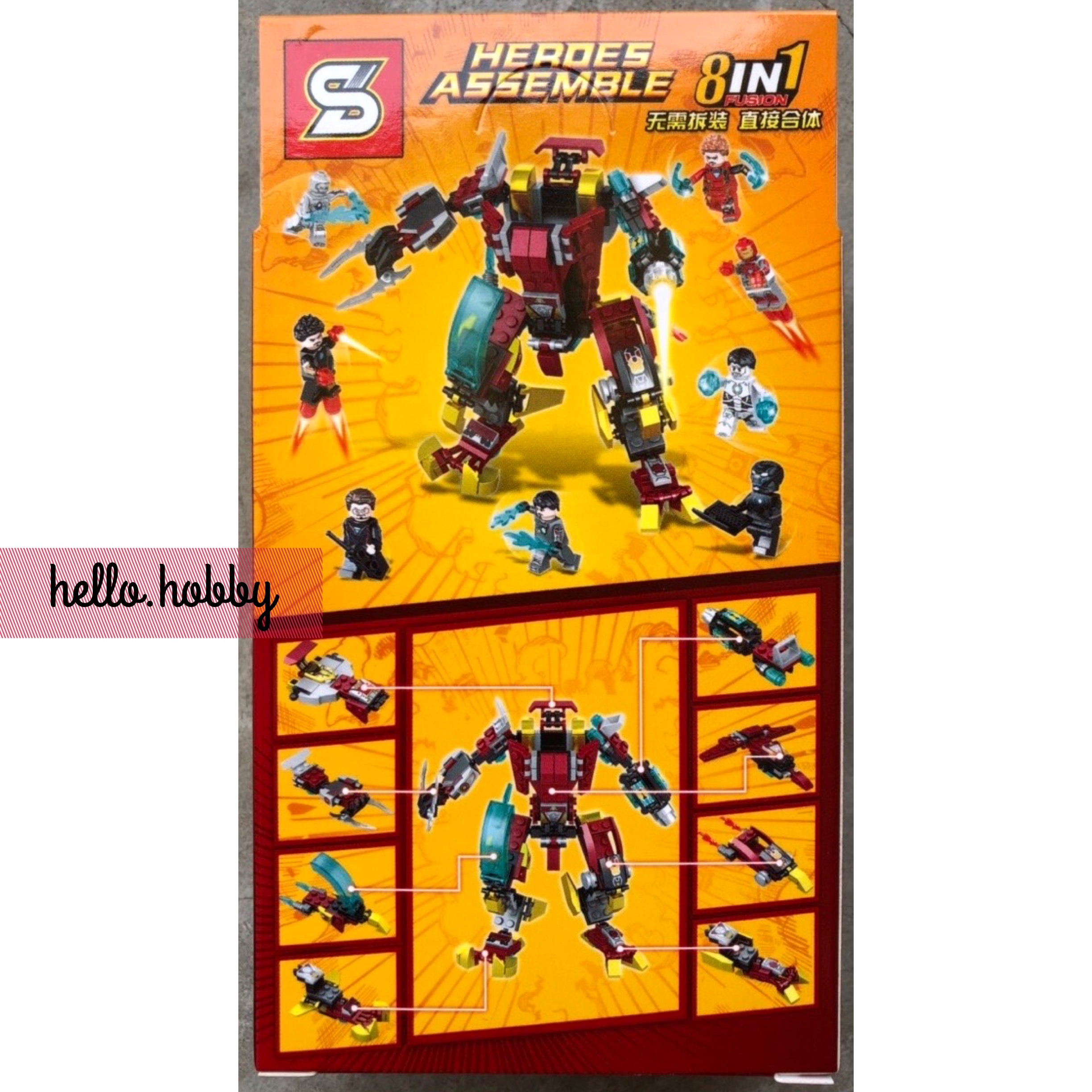 SY 1182 1-8 Iron Man