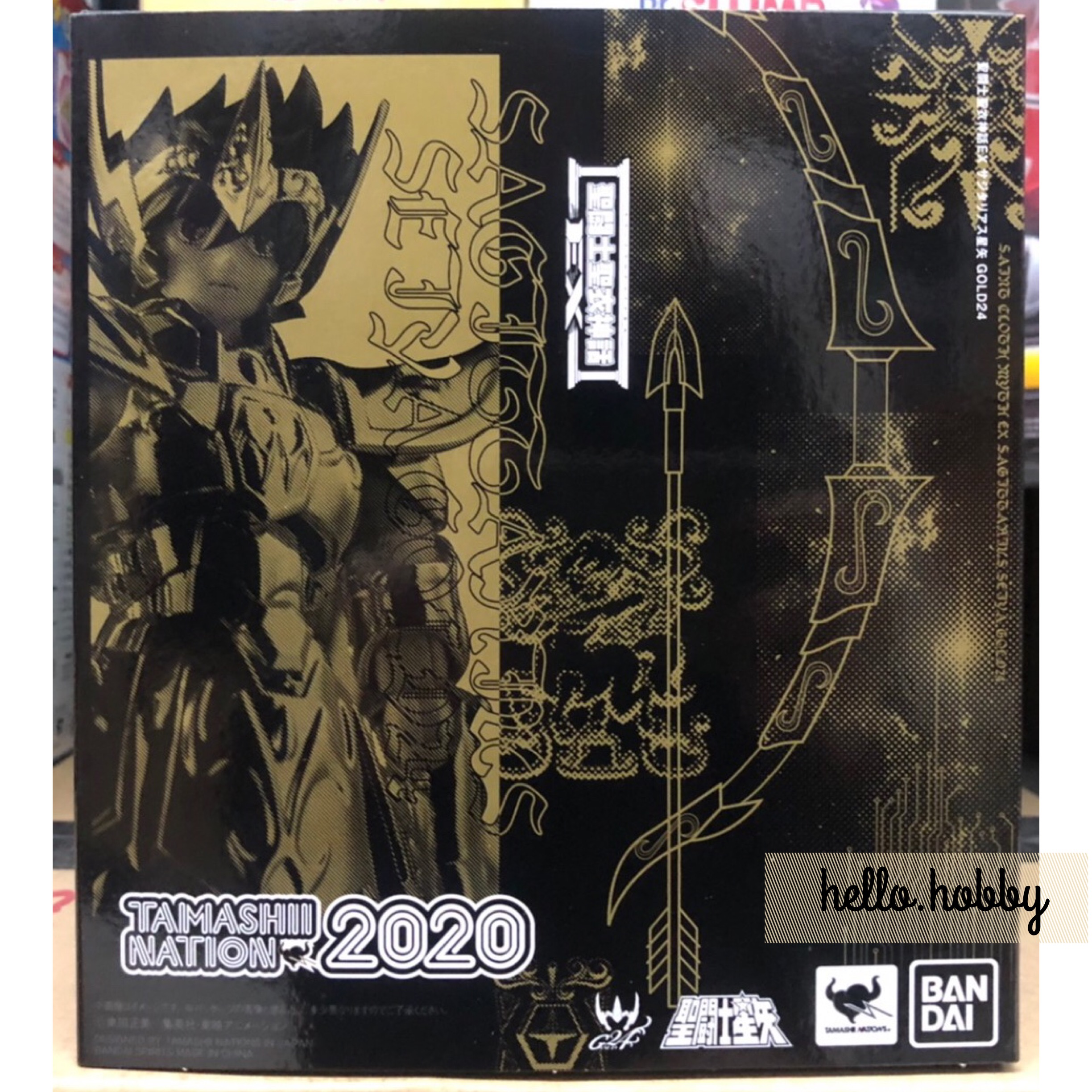 Saint Seiya Saint Cloth Myth EX Sagittarius Seiya GOLD24 [TAMASHII NATION 2020] by Bandai (Limited Lot JP มีกล่องน้ำตาล)