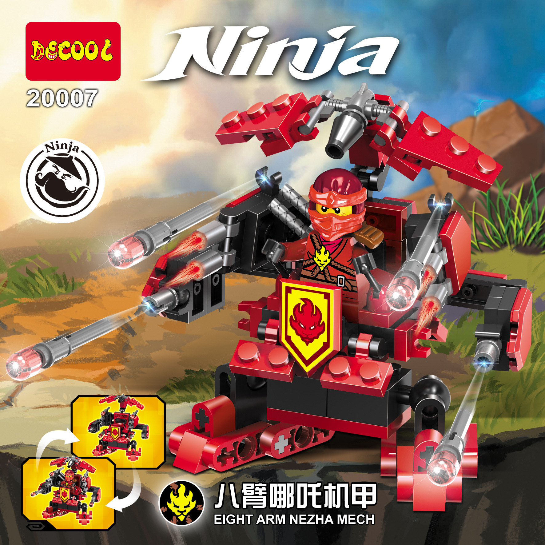 Decool 20002-20007 Ninjago