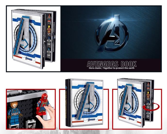 Prck 64075 Avengers Book 2511pcs