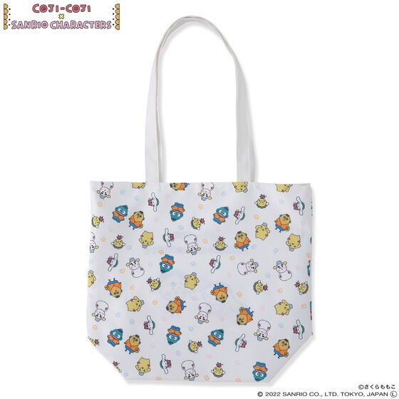 PRE-ORDER : Coji-Coji x Sanrio Characters Tote Bag (2 types)