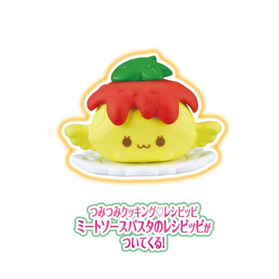 PRE-ORDER : Delicious Party Pretty Cure Tsumitsumi Cooking Recipe Pippi Meat Sauce Pasta Recipe Face Towel with Pippi