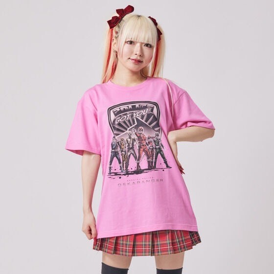 PRE-ORDER : Toei Hero T-shirt Tokusou Sentai Dekaranger American Comic Book Style Design