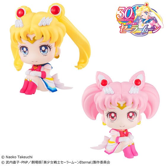 PRE-ORDER : Rukappu Sailor Moon Super Sailor Moon & Super Sailor Chibi Moon Set [Limited Benefits: With Cushion]