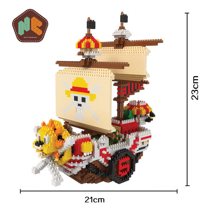 HC Magic 9035 One Piece Thousand Sunny Pirate Ship 2691pcs