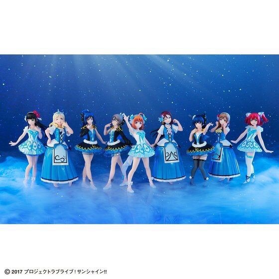 PRE-ORDER : Gasha Portraits Love Live! sunShine! - Water Blue New World Set -