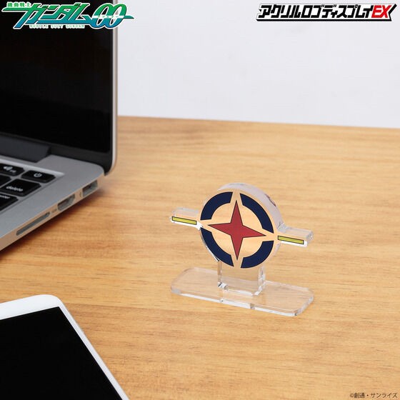 PRE-ORDER : Acrylic Logo Display EX Mobile Suit Gundam 00 AEU Mark