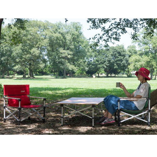 โต๊ะ COLEMAN JAPAN Natural Mosaic roll Table 120