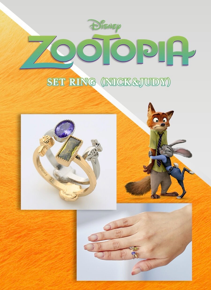 PRE-ORDER : Zootopia Set Ring