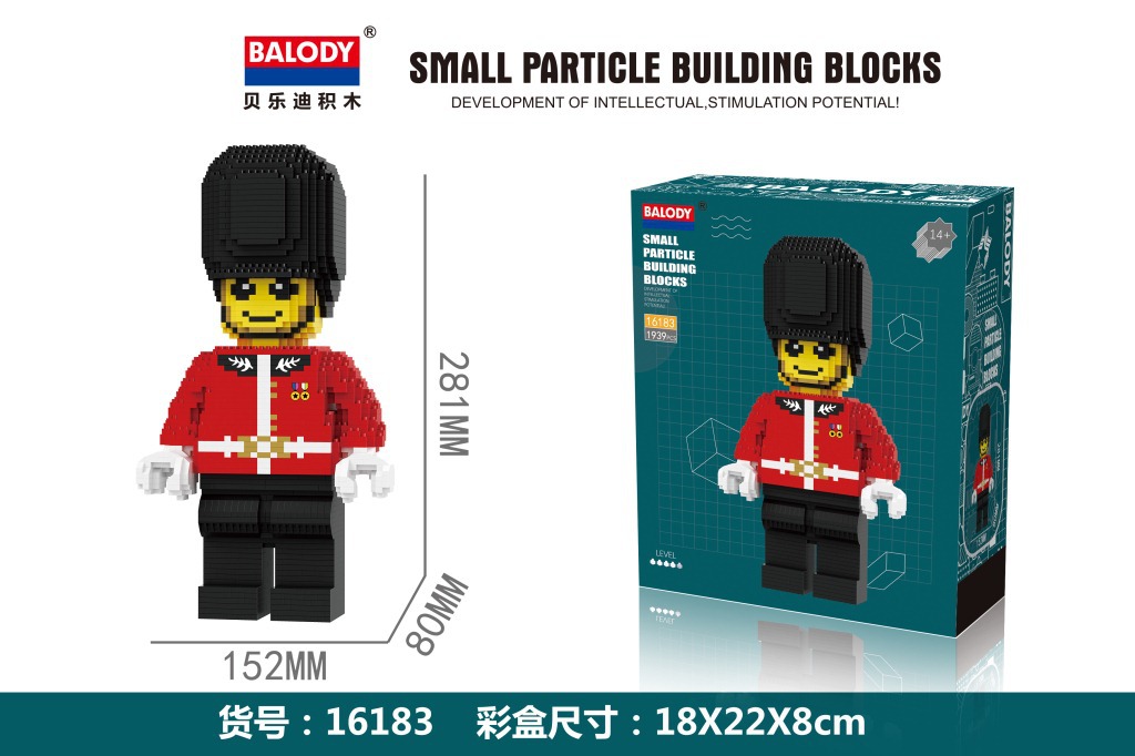 Balody 16183-16186 Lego Series