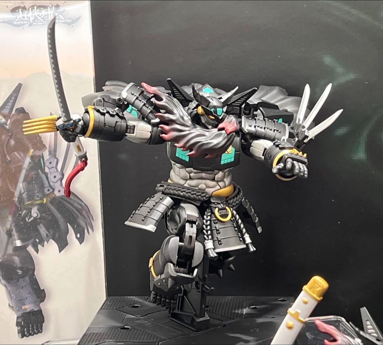 Super Robot Legend - Black Getter JINKI Deformable Movable Figure by Dragon Horse x Iron Romance Workshop
