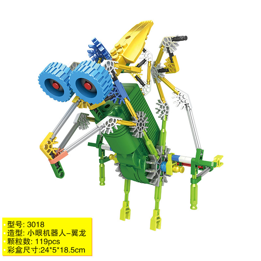 LOZ 3018 Robotic Dinosaur Pterosaur 119pcs (มีมอเตอร์เดินได้)