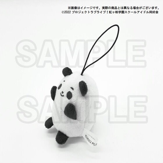 PRE-ORDER : Love Live! Nijigasaki High School Idol Club Purchasing Department Official Matching Item TV Anime 2nd Season # 4 ~Matching Panda Strap & DiverDiva Clear Poster Set~