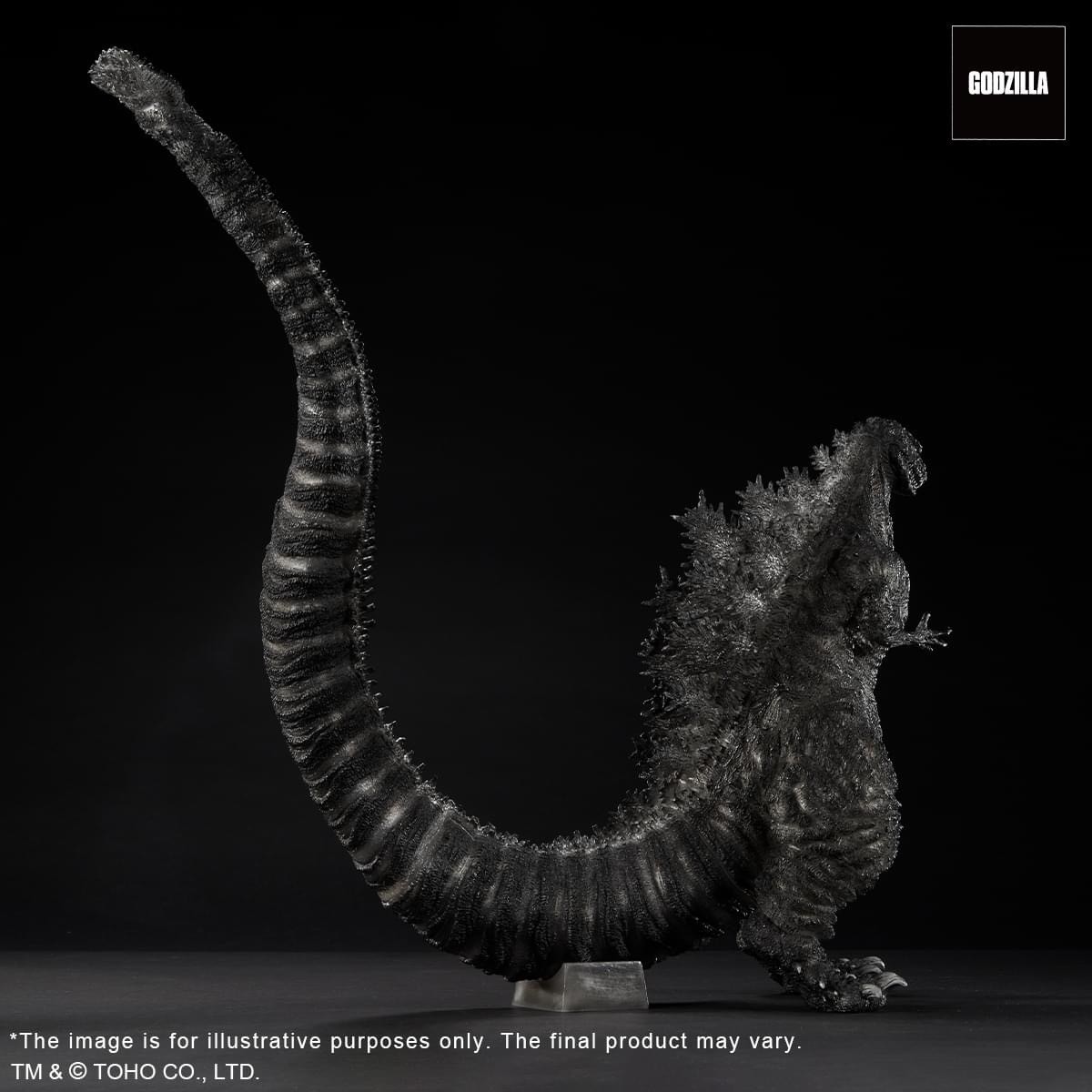 Pre-order : X-Plus Toho 30cm Series Yuji Sakai Modeling Collection Godzilla (2016) 4th Form Orthochromatic ver. by PLEX