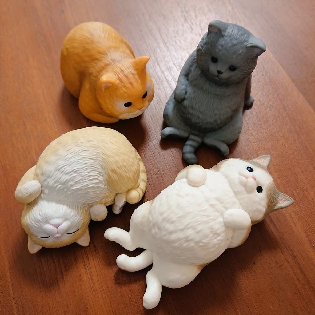 โมเดลแมวพุงนิ่มลิขสิทธิ์แท้ Mocchiri Kororin Cat by Bandai