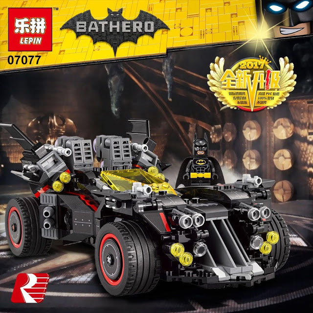 Lepin 07077 The Ultimate Batmobile 1496pcs
