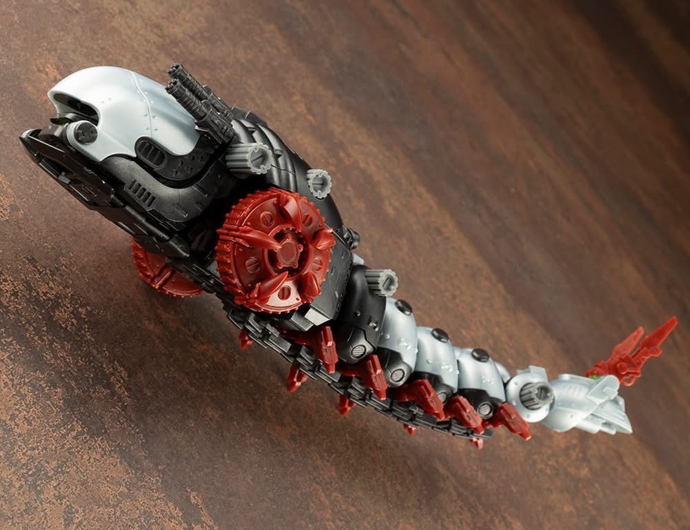 Pre-order : 1/72 Zoids: EZ-006 Molga Full Option Set Plastic Model Kit by Kotobukiya