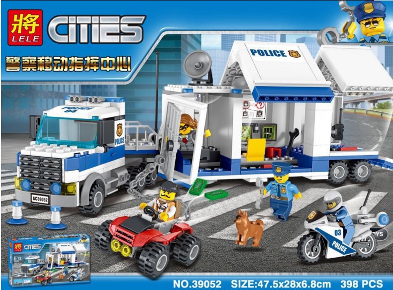 Lele 39052 Mobile Command Center 398pcs