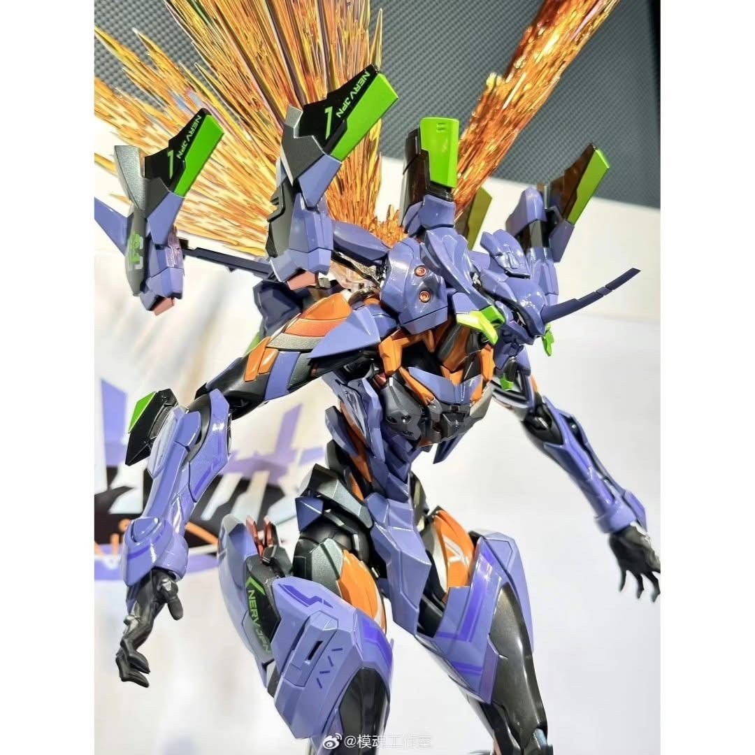 MORTAL MIND Series Evangelion Anima Evangelion Unit-01 Final Model Diecast Action Figure by CCS TOYS