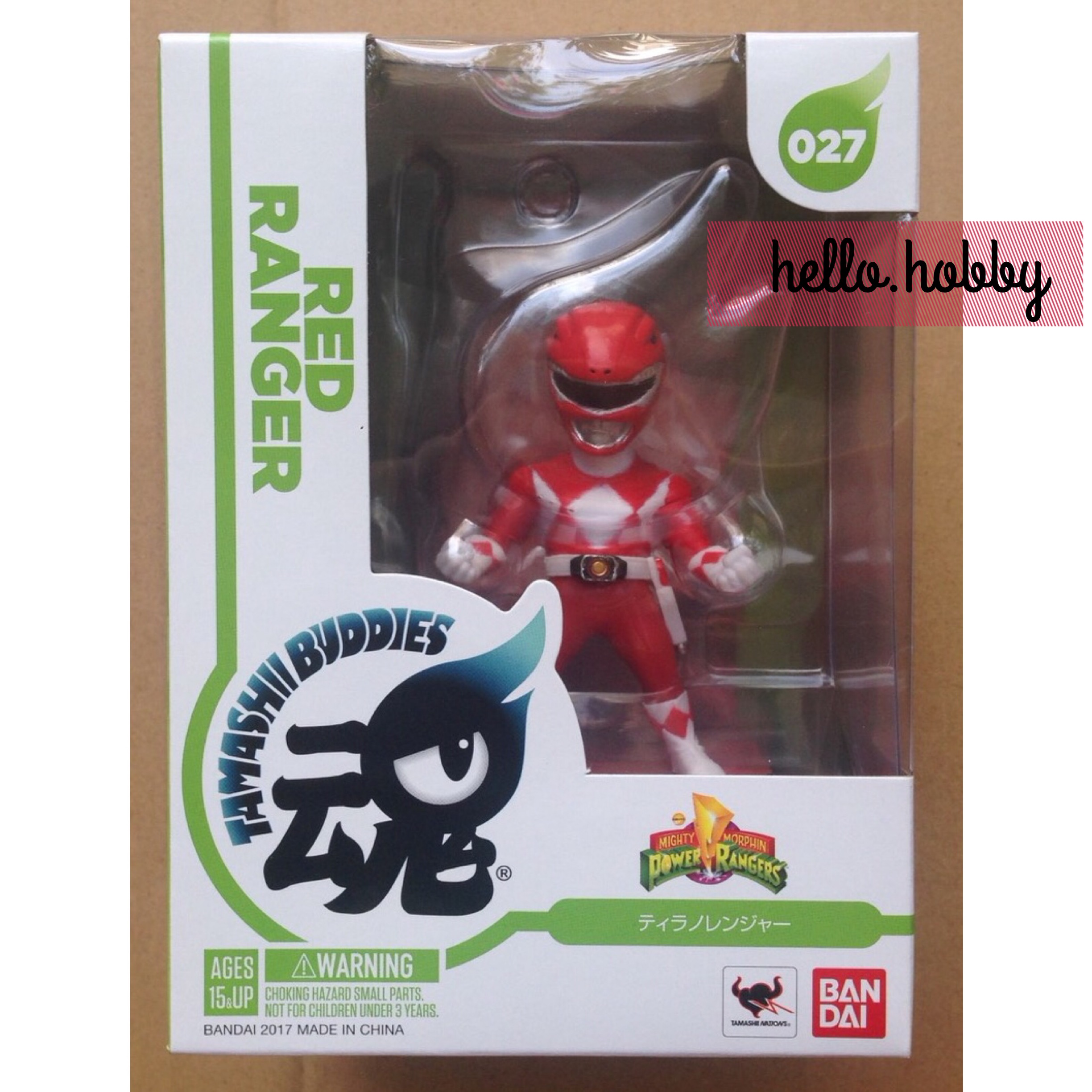 Tamashii Buddies Red Ranger by Bandai