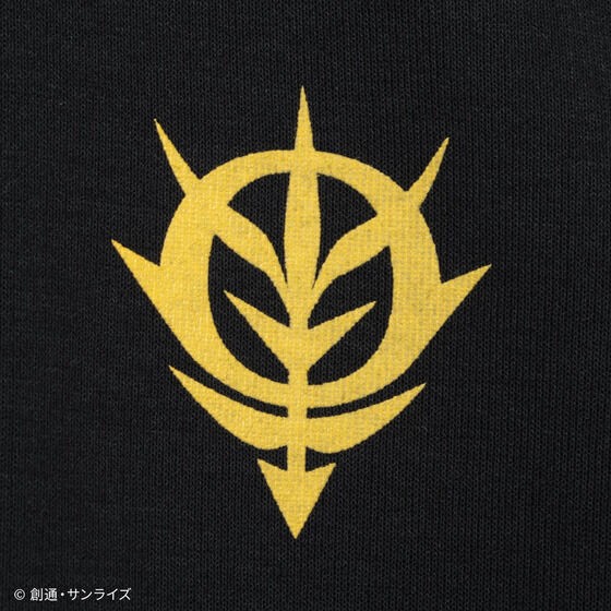 PRE-ORDER : Mobile Suit Gundam Principality of Zeon Army Mark Sports Series Light Zip Hoodie