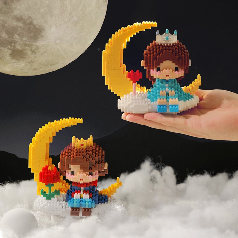 9086-9087 Prince & Princess On The Moon เจ้าหญิงเจ้าชายบนพระจันทร์