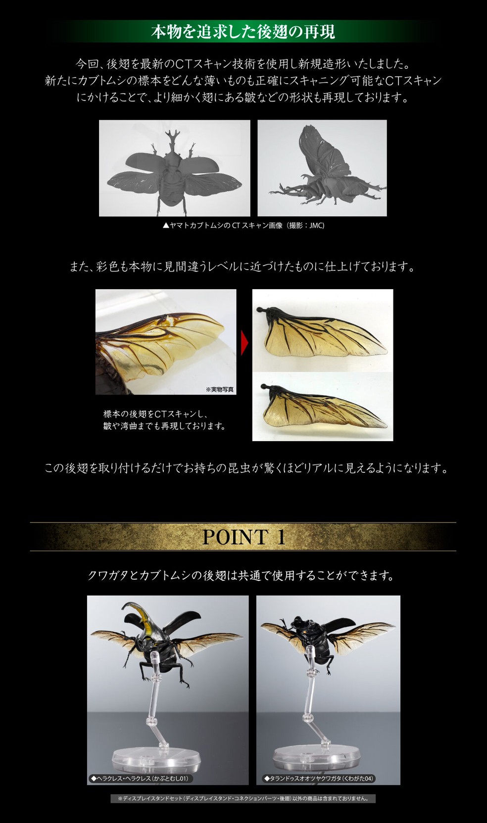 PRE-ORDER : Display Stand for Beetles and Stag Beetles Set for Exclusive Use of Ikimono Encyclopedia