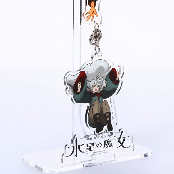 PRE-ORDER : Mobile Suit Gundam The Witch from Mercury Key Visual Yureru Acrylic Stand Duplex Suletta & Miorine