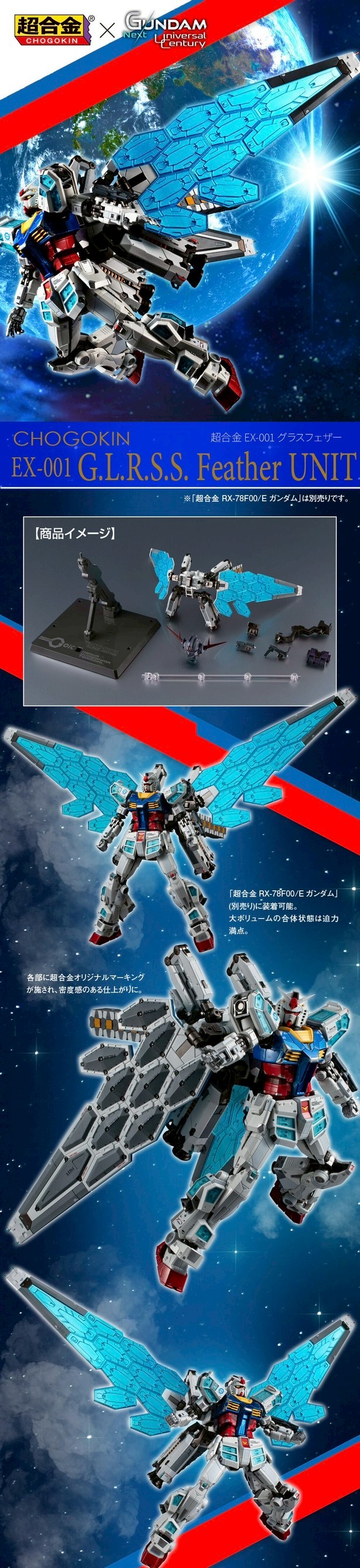PRE-ORDER : Chogokin RX-78F00/E Gundam [Re:PACKAGE]