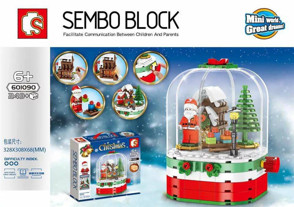 Sembo Block 601090 Santa House 249pcs