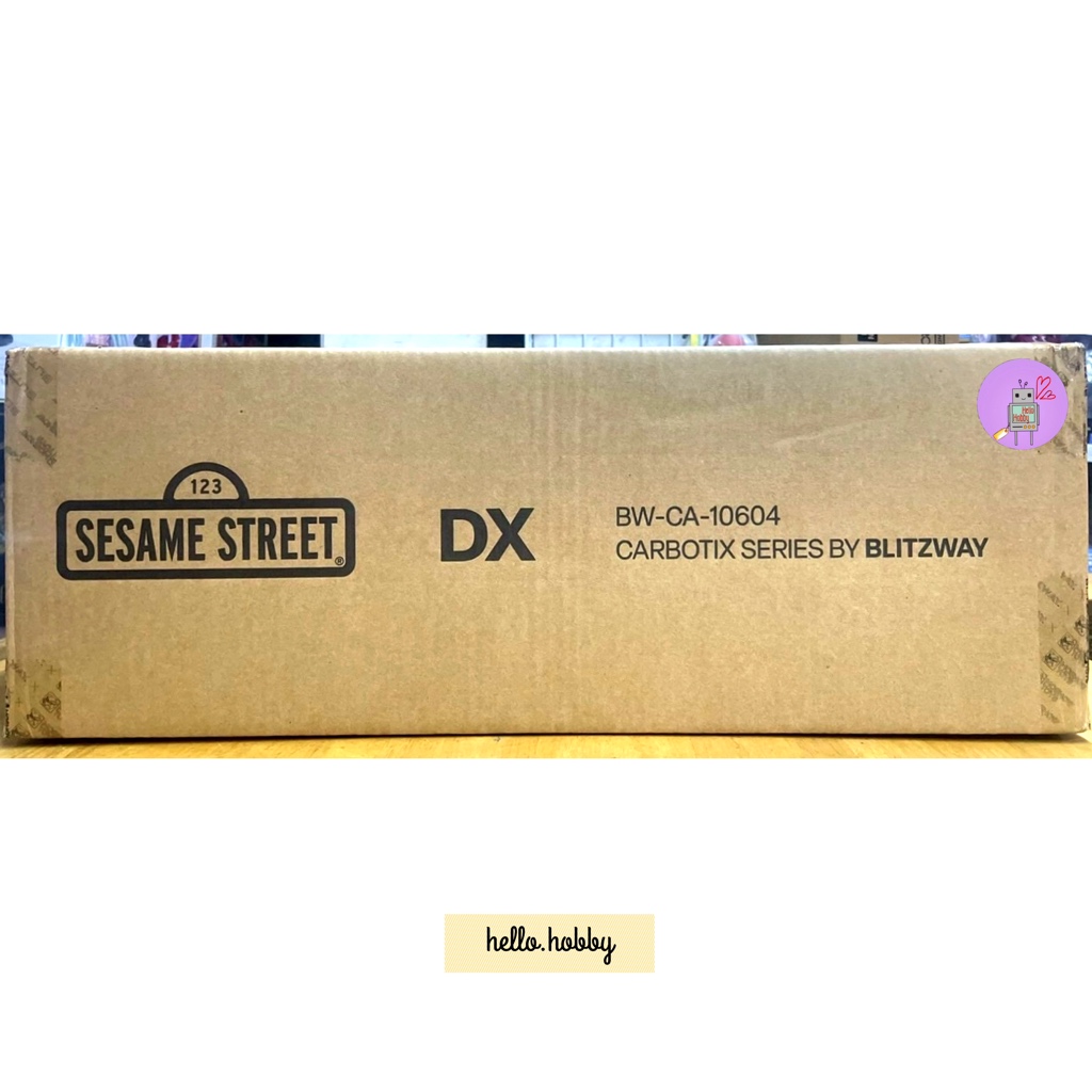 หุ่นยนต์ CARBOTIX - Sesame Street DX Ver. (Set of 3 : Elmo & Cookie Monster & Big Bird) by Blitzway (มีกล่องน้ำตาล)