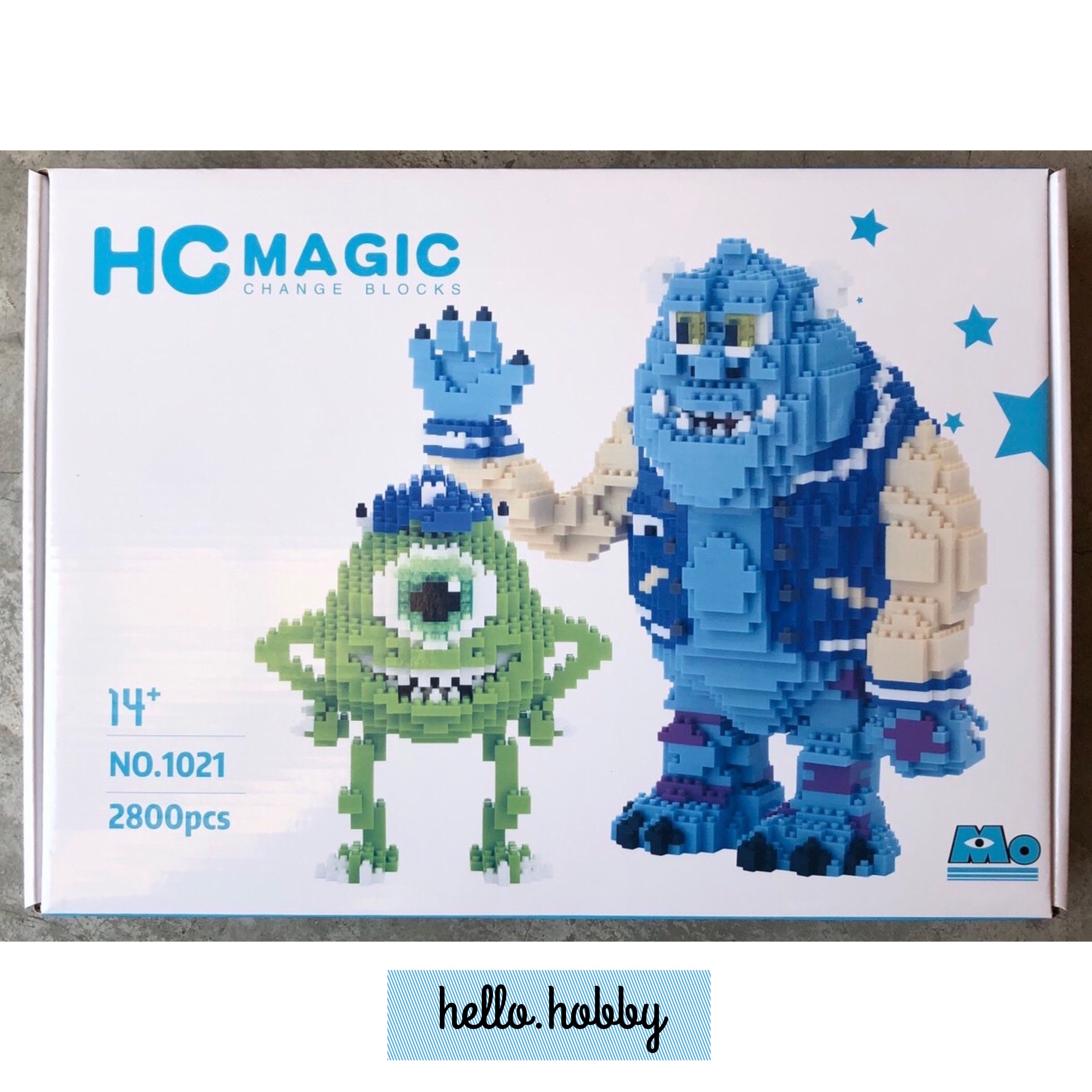 HC Magic 1021 Monster inc. Mike & Sally 2800pcs