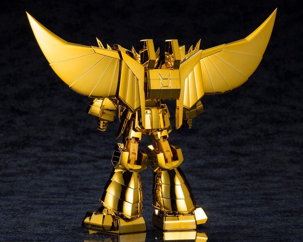 Pre-order : *Kotobukiya Shop Limited* Great Goldran Gold Plated Ver. Plastic Model Kit by Kotobukiya
