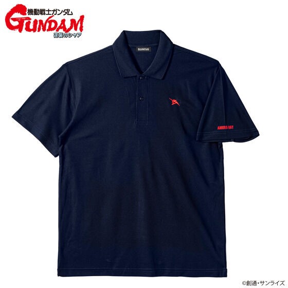 PRE-ORDER : Mobile Suit Gundam Hathaway's Flash Mark Basic Line Polo Shirt