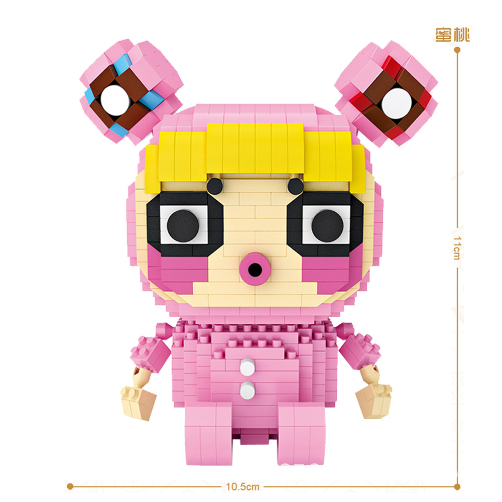 LOZ 9206 Peach Girl 760pcs