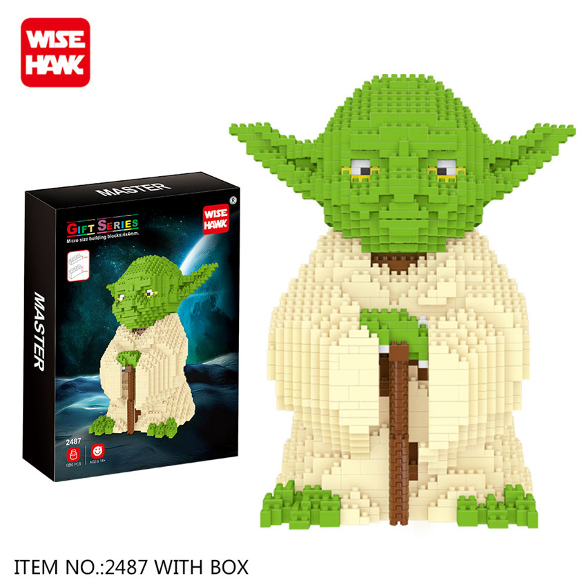 Wise Hawk 2487 Yoda 1520pcs
