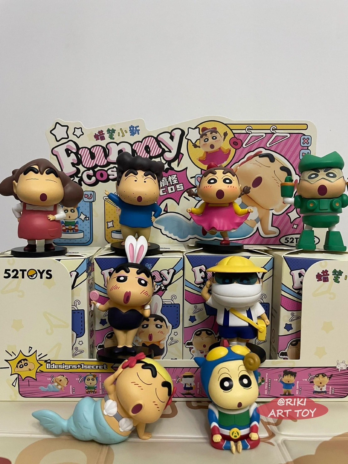 Crayon Shinchan - Funny Cosplay Series by 52Toys