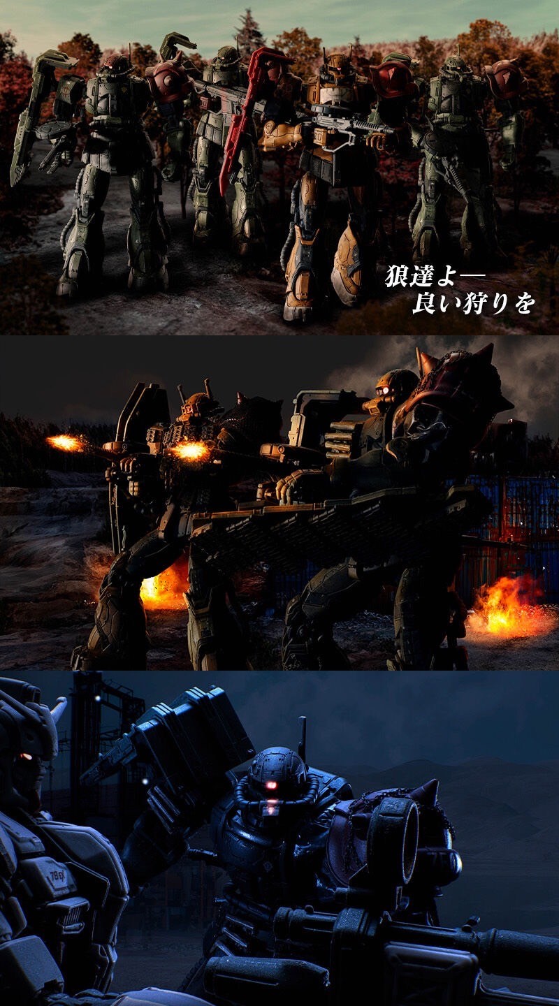 PRE-ORDER : HG 1/144 ZAKU Ⅱ F TYPE LeSEAN & ZAKU Ⅱ (UNIDENTIFIED TYPE) LeSEAN (RFV) Plastic Model