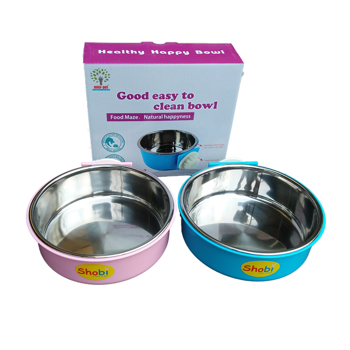 ถ้วยอาหารติดกรง