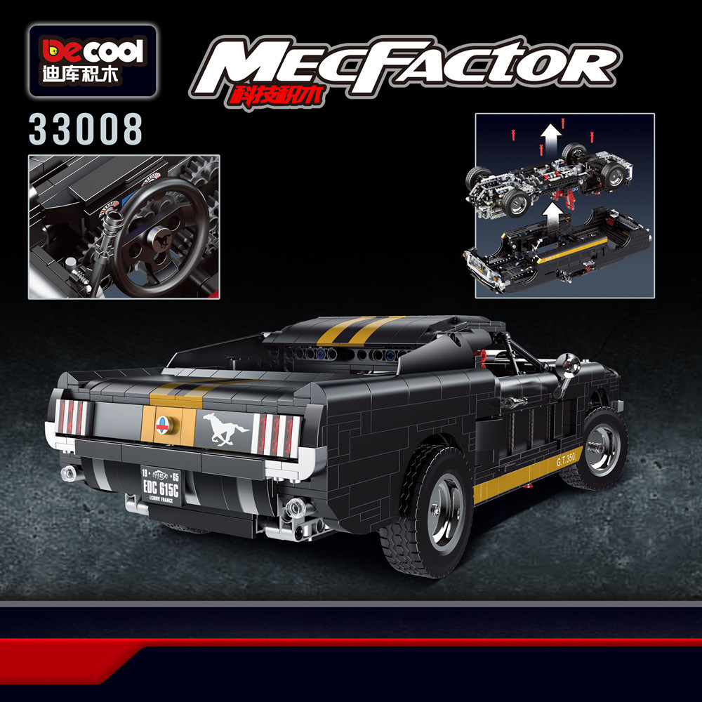 Decool 33008 Ford Mustang GT 350-H 1817pcs