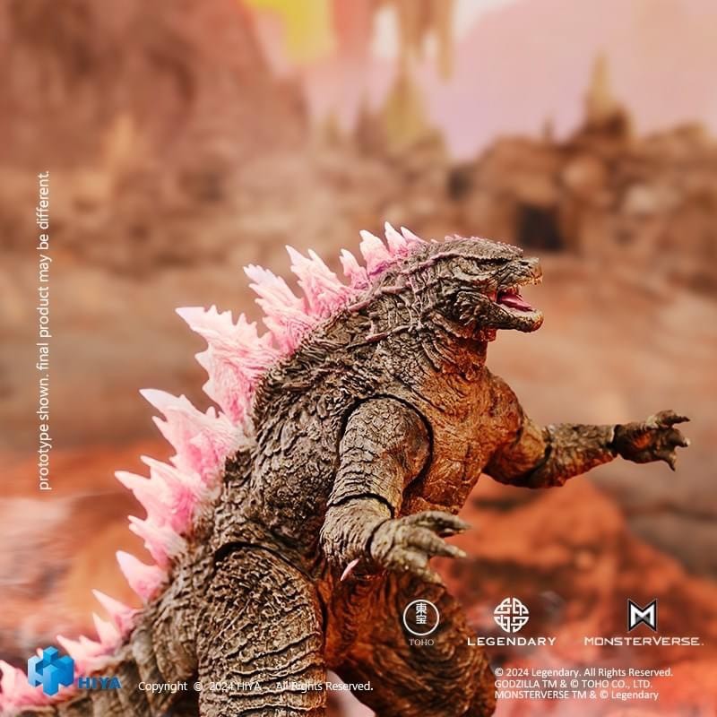 Pre-order : EXQUISITE BASIC Series Godzilla x Kong: The New Empire Godzilla Evolved Ver. Action figure by Hiya Toys