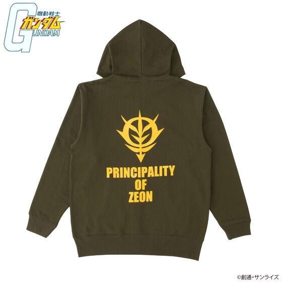 PRE-ORDER : Mobile Suit Gundam Mark Basic Line Zip Hoodie