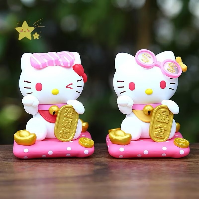 โมเดลคิตตี้กวัก Sanrio - Hello Kitty Lucky and Rich Series (Set of 6)