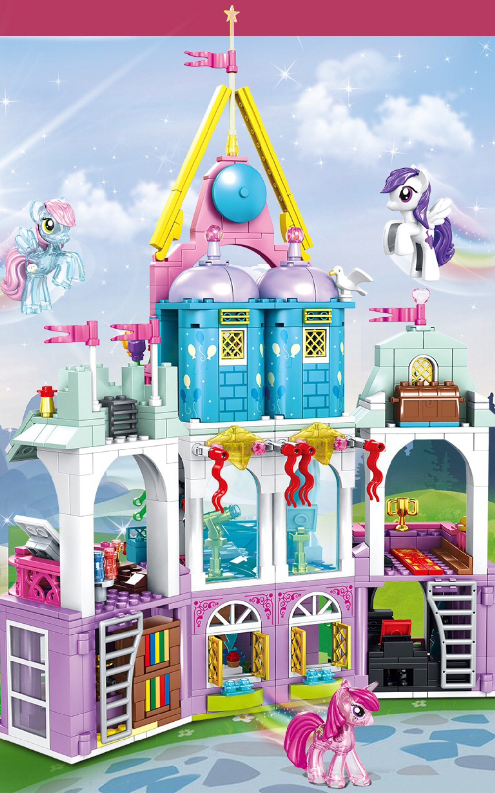 Sy 1462 My Little Pony Castle 920pcs