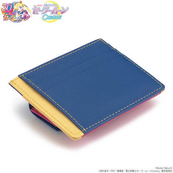 PRE-ORDER : Movie version "Pretty Guardian Sailor Moon Cosmos" Leather Accessory Series Thin Wallet