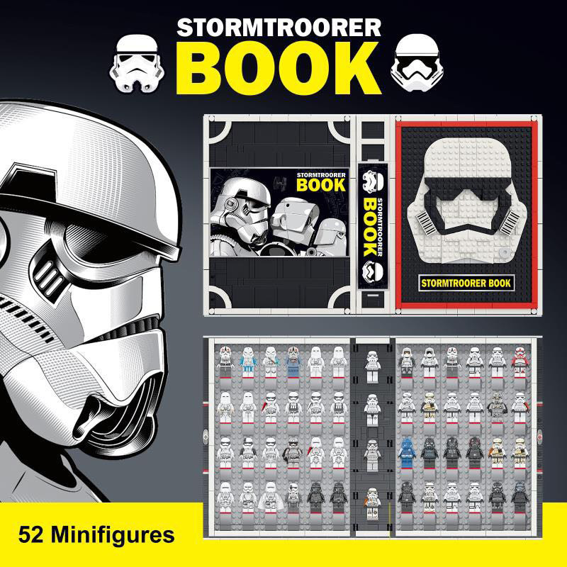 J 13003 Star Wars Stormtrooper Book 2480pcs