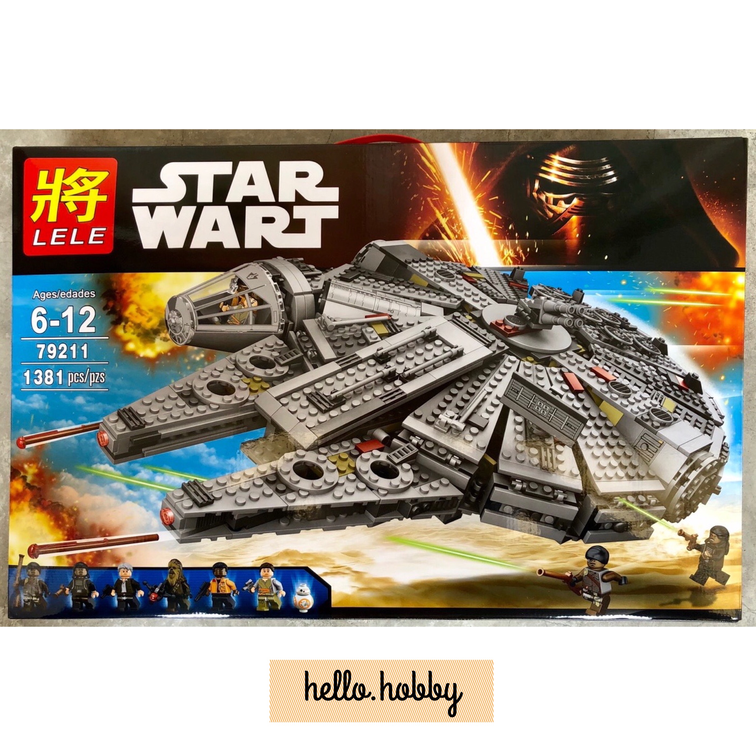 Lele 79211 Star Wars Millennium Falcon 1381pcs
