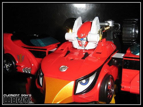 Engine Sentai Go-onger - DX Engine-Oh by Bandai (มือสองเหมือนใหม่ มี engine soul ให้ 3 ตลับ)