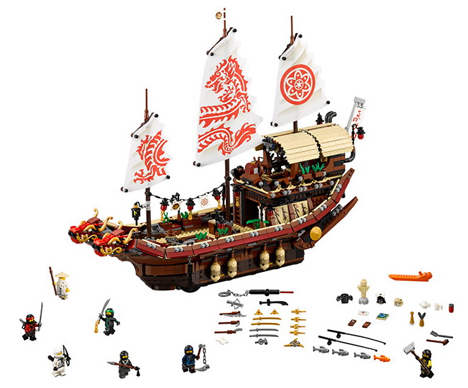 Lele 31076 Ninjago Destiny Bounty 2337pcs