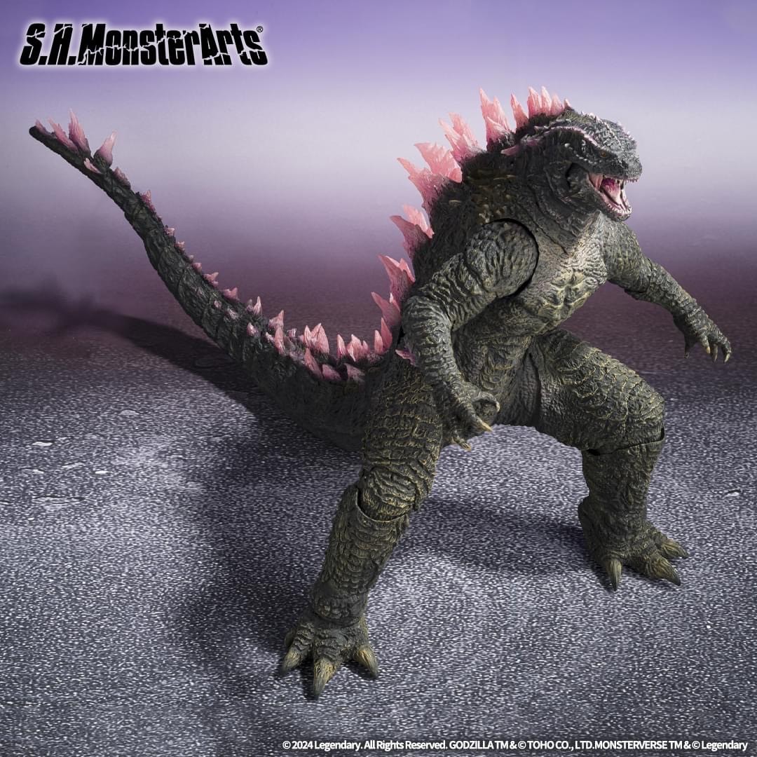 PRE-ORDER : S.H.MonsterArts GODZILLA (2024) EVOLVED Ver. FROM GODZILLA × KONG: THE NEW EMPIRE